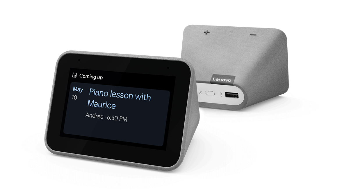 Lenovo Smart Clock with Google Assistant GRAY - Image 5