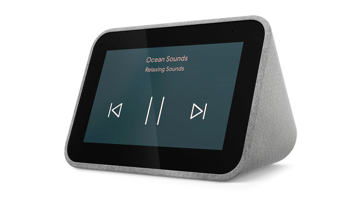 Lenovo Smart Clock with Google Assistant GRAY - Image 2