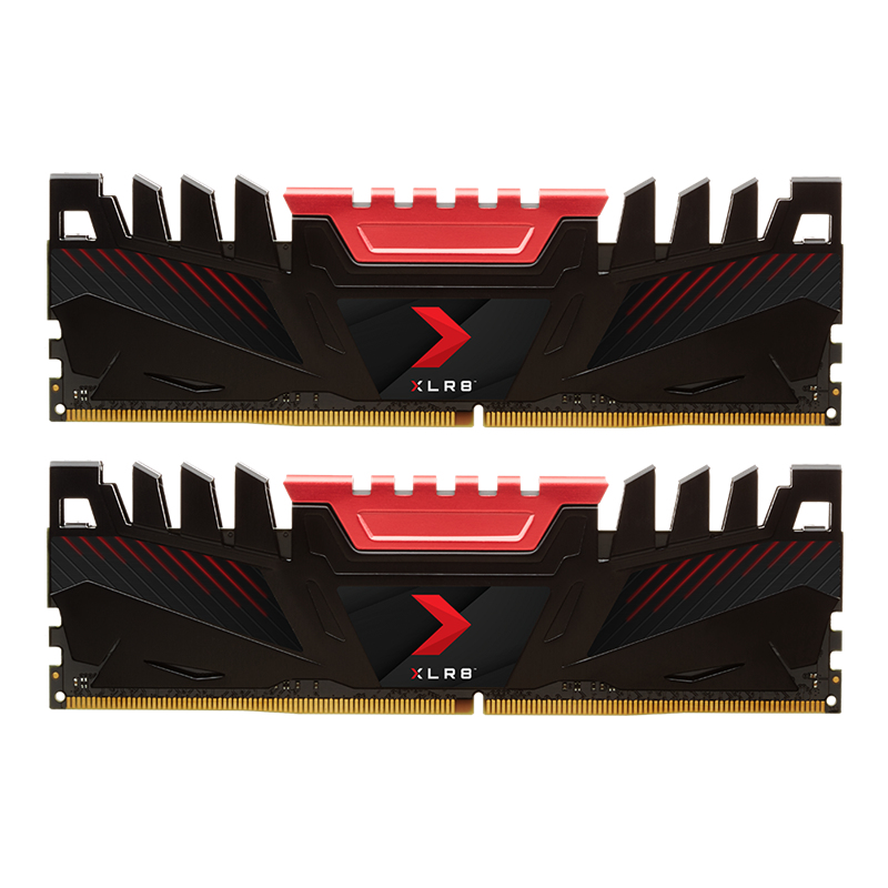 PNY Memory MD16GK2D4320016AXR 16GB XLR8 Gaming DDR4 3200MHz Desktop Memory Kit