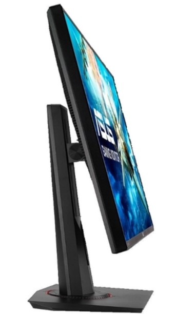 ASUS VG278Q GAMING Monitor 27" (1920x1080) 144Hz 1ms DisplayPort HDMI DVI Asus Eye Care with Ultra Low-Blue Light & Flicker-Free AMD Free Sync G-Sync Compatible Built-in Speakers LED Backlit Height Adjustable - Image 6