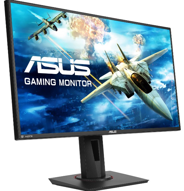 ASUS VG278Q GAMING Monitor 27" (1920x1080) 144Hz 1ms DisplayPort HDMI DVI Asus Eye Care with Ultra Low-Blue Light & Flicker-Free AMD Free Sync G-Sync Compatible Built-in Speakers LED Backlit Height Adjustable - Image 2