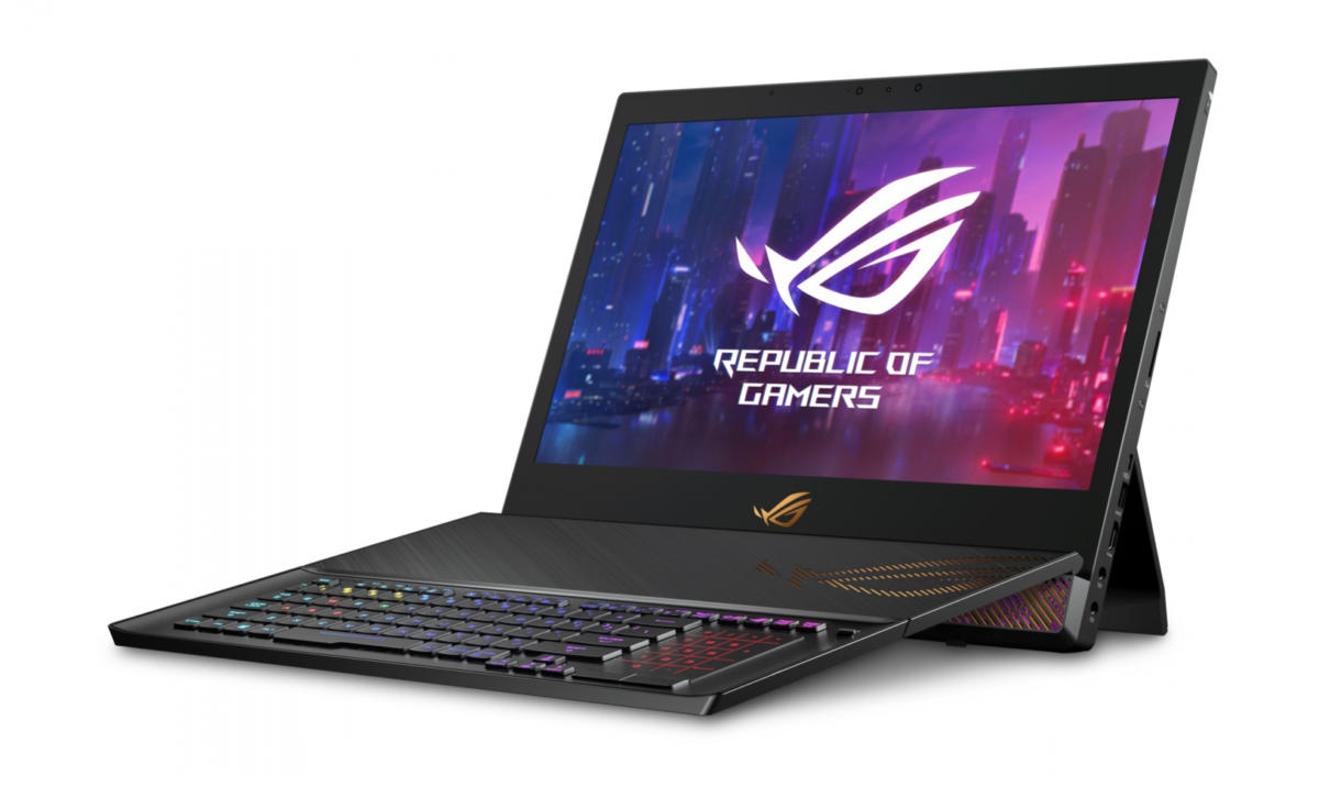 Asus ROG MOTHERSHIP GZ700GX-XB98K GAMING Core™ i9-9980HK 2.9GHz 3*512GB SSD RAID0 64GB 17.3" (1920x1080) 144Hz BT WIN10 Pro Webcam NVIDIA® RTX 2080 8192MB Backlit Detachable Keyboard