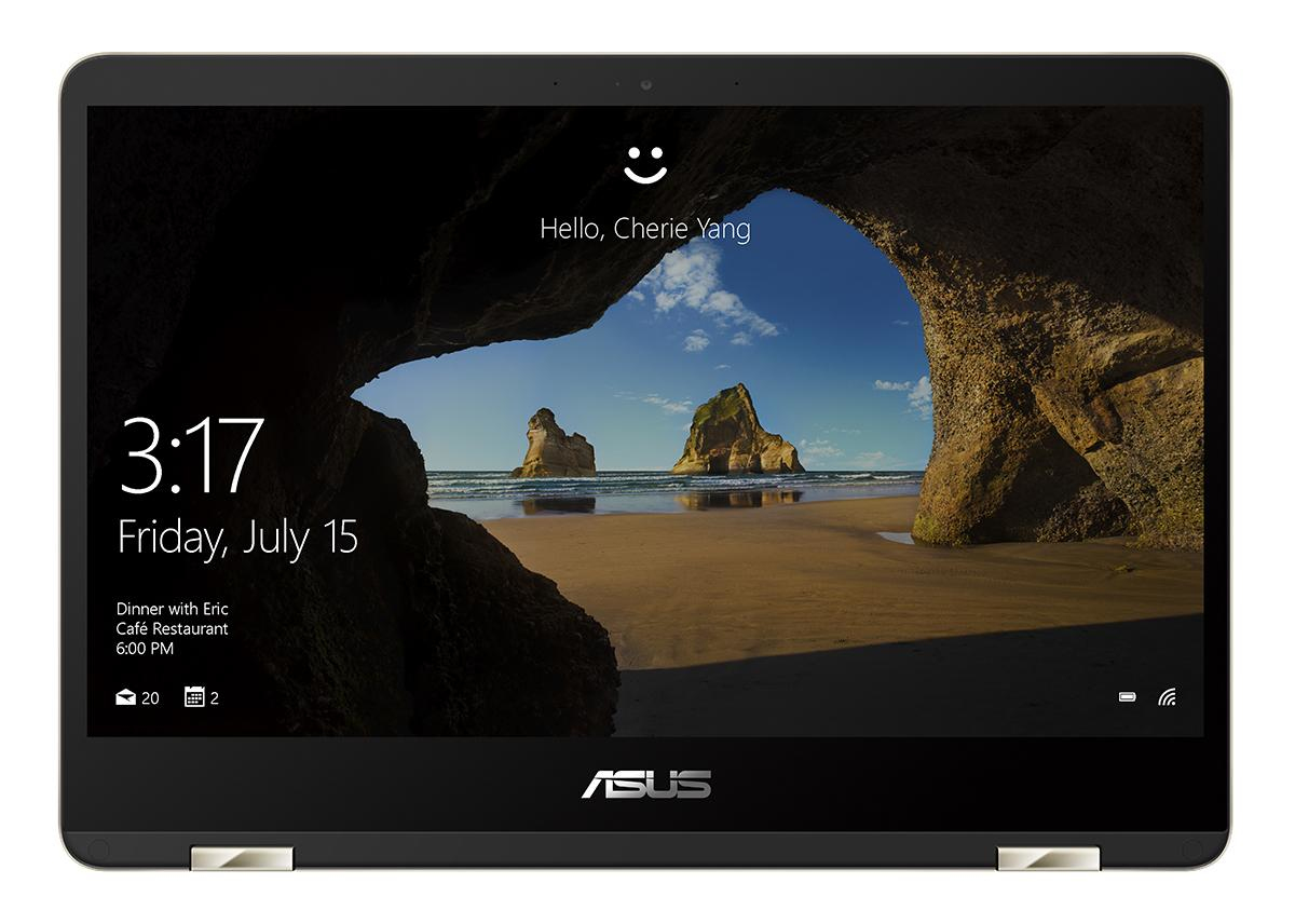Asus Zenbook Flip UX461FN-WB74T Core™ i7-8565U 1.8GHz 512GB SSD 16GB 14" (1920x1080) TOUCHSCREEN BT WIN10 Webcam NVIDIA® MX150 2048MB ICICLE GOLD Backlit Keyboard FP Reader - Image 7