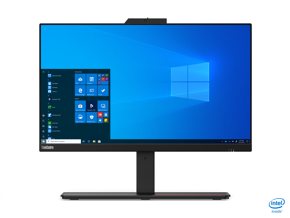 Lenovo ThinkCentre M90a ALL-IN-ONE Core™ i5-10500 256GB SSD 8GB 23.8" (1920x1080) DVD-RW WIN10 Pro BLACK Keyboard Mouse - Image 3