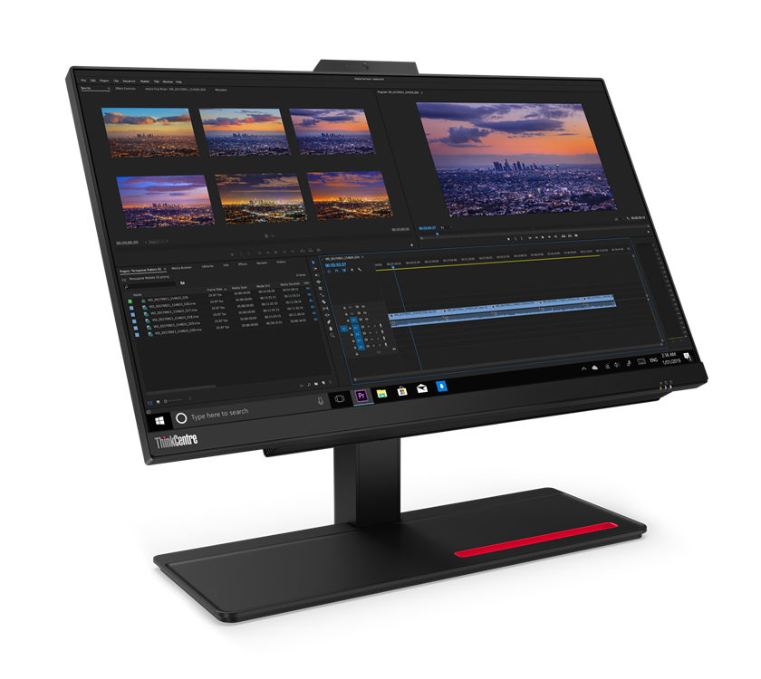 Lenovo ThinkCentre M90a ALL-IN-ONE Core™ i5-10500 256GB SSD 8GB 23.8" (1920x1080) DVD-RW WIN10 Pro BLACK Keyboard Mouse