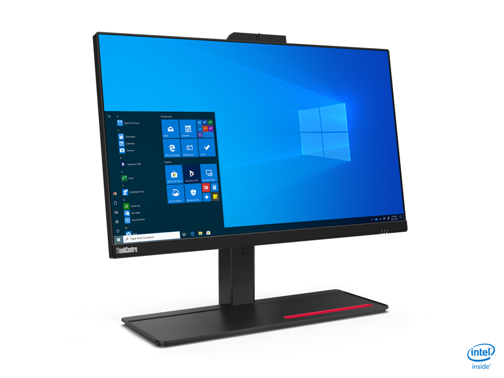 Lenovo ThinkCentre M90a ALL-IN-ONE Core™ i5-10500 256GB SSD 8GB 23.8" (1920x1080) DVD-RW WIN10 Pro BLACK Keyboard Mouse - Image 2