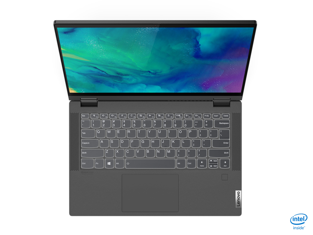 Lenovo Flex 5i 2-IN-1 CONVERTIBLE Core i7-1165G7 2.8 GHz 512GB SSD 12GB 14" (1920X1080) IPS TOUCHSCREEN BT WIN10 Backlit Keyboard FP Reader