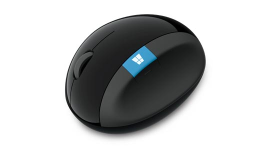 Microsoft Sculpt Ergonomic Wireless Bluetrack Mouse - Black
