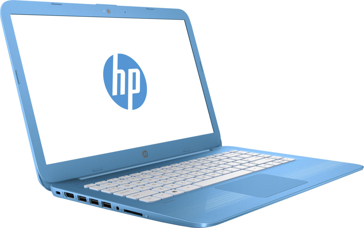HP Stream 14-AX010 Celeron® N3060 1.6GHz 32GB eMMC 4GB 14" (1366x768) BT WIN10 Webcam AQUA BLUE ENGLISH FRENCH CA - Image 5