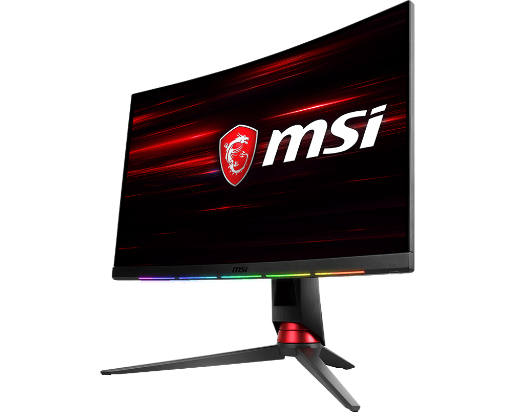 MSI Optix MPG27CQ 27" Full HD RGB LED Non-Glare Super Narrow Bezel 1 ms 2560 x 1440 144Hz Refresh Rate Steel Series GameSense FreeSync Technology Curved Gaming Monitor - Image 2