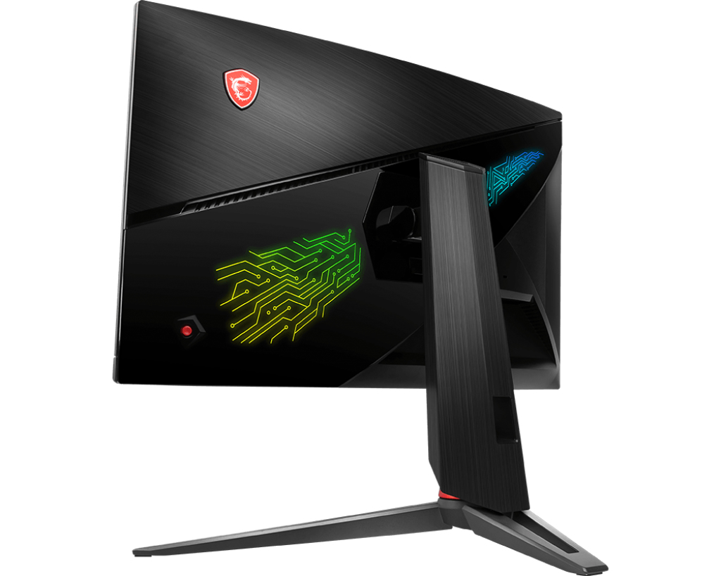 MSI Optix MPG27CQ 27" Full HD RGB LED Non-Glare Super Narrow Bezel 1 ms 2560 x 1440 144Hz Refresh Rate Steel Series GameSense FreeSync Technology Curved Gaming Monitor - Image 4