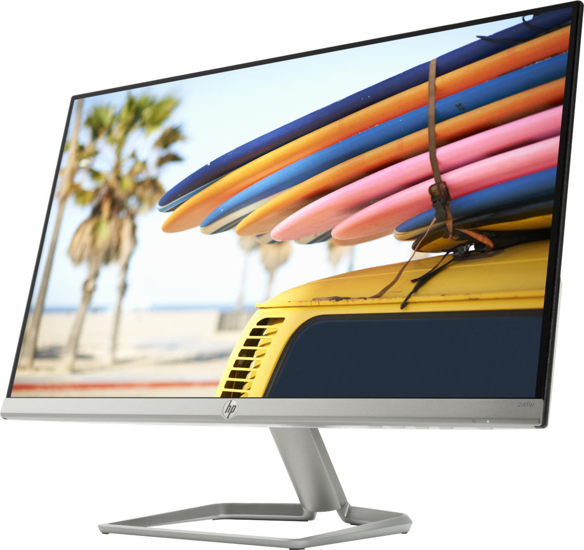 HP 24fw 24" Monitor 23.8" (1920x1080) IPS 75Hz 5ms 300cd/m² 1000:1 16:9 AC100-240V SILVER - Image 2