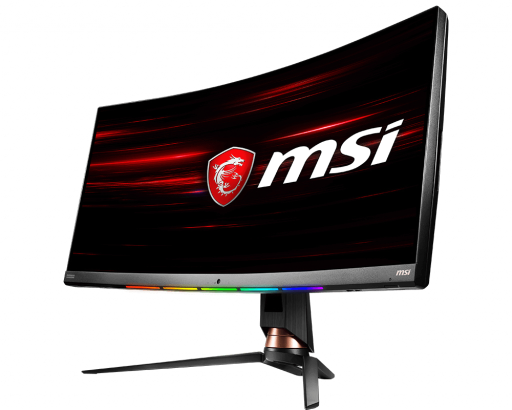 MSI Optix MPG341CQR Curved GAMING 34" UW-QHD (3440x1440) 144Hz 1ms 400 cd/m² 3000:1 USB-C™ HDMI DP USB3.0 LED Adjustable Stand Monitor BLACK - Image 2