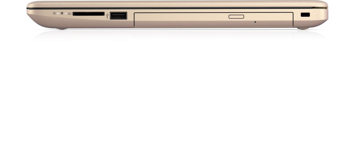 HP 15-DB1002 Notebook AMD Ryzen 5-3500U 2.1GHz 1TB HDD 8GB 15.6"(1366x768) BT WIN10 Webcam ROSE GOLD