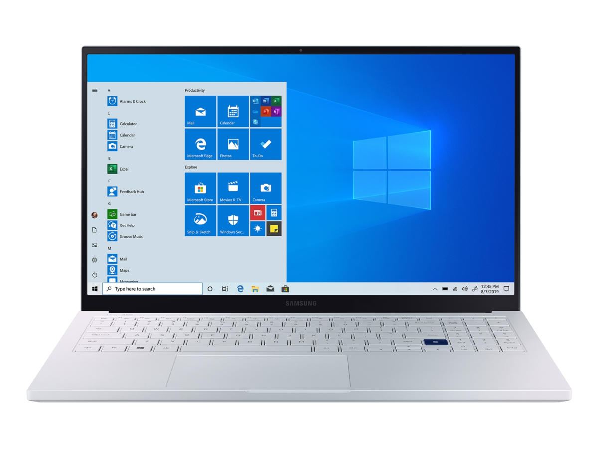 Samsung Galaxy Book Ion Core™ i7-10510U 1.8GHz 512GB 8GB 13.3" (1920x1080) BT WIN10 Webcam AURA SILVER Backlit Keyboard .51" thin, 2.14 lbs.