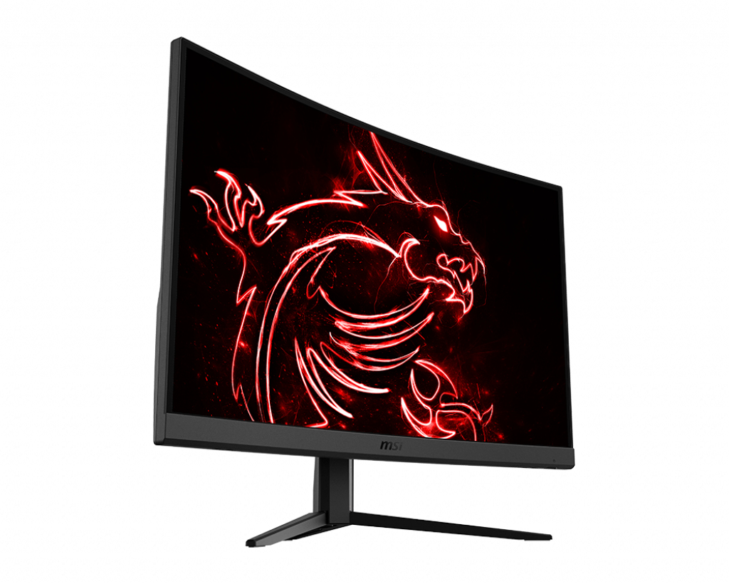 MSI Optix G27CQ4 Curved GAMING 27" QHD (2560x1440) 144Hz 1ms 250 cd/m² 3000:1 HDMI DP LED Adjustable Stand Monitor BLACK - Image 2