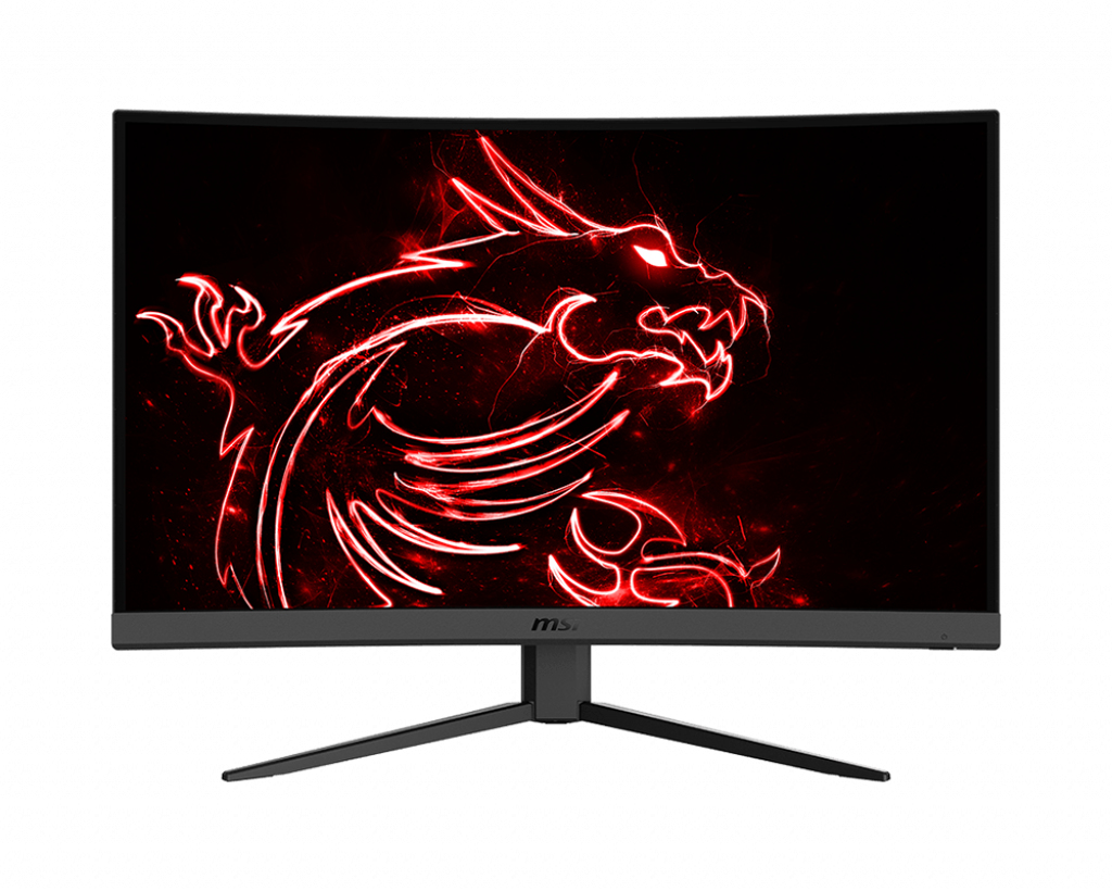 MSI Optix G27CQ4 Curved GAMING 27" QHD (2560x1440) 144Hz 1ms 250 cd/m² 3000:1 HDMI DP LED Adjustable Stand Monitor BLACK
