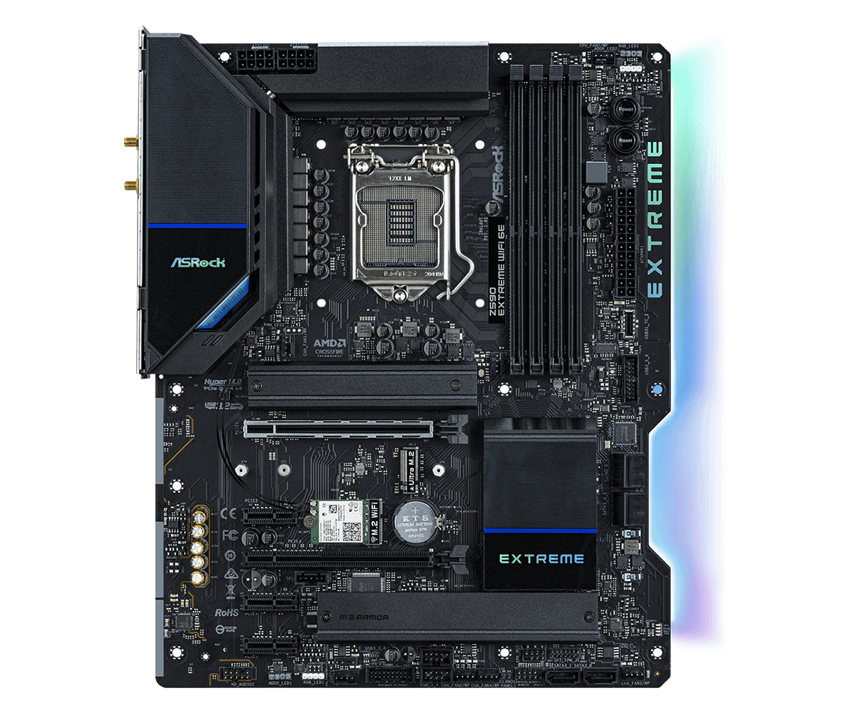 ASRock Z590 EXTREME WIFI 6E LGA1200 DDR4 PCIe ATX Retail - Image 5