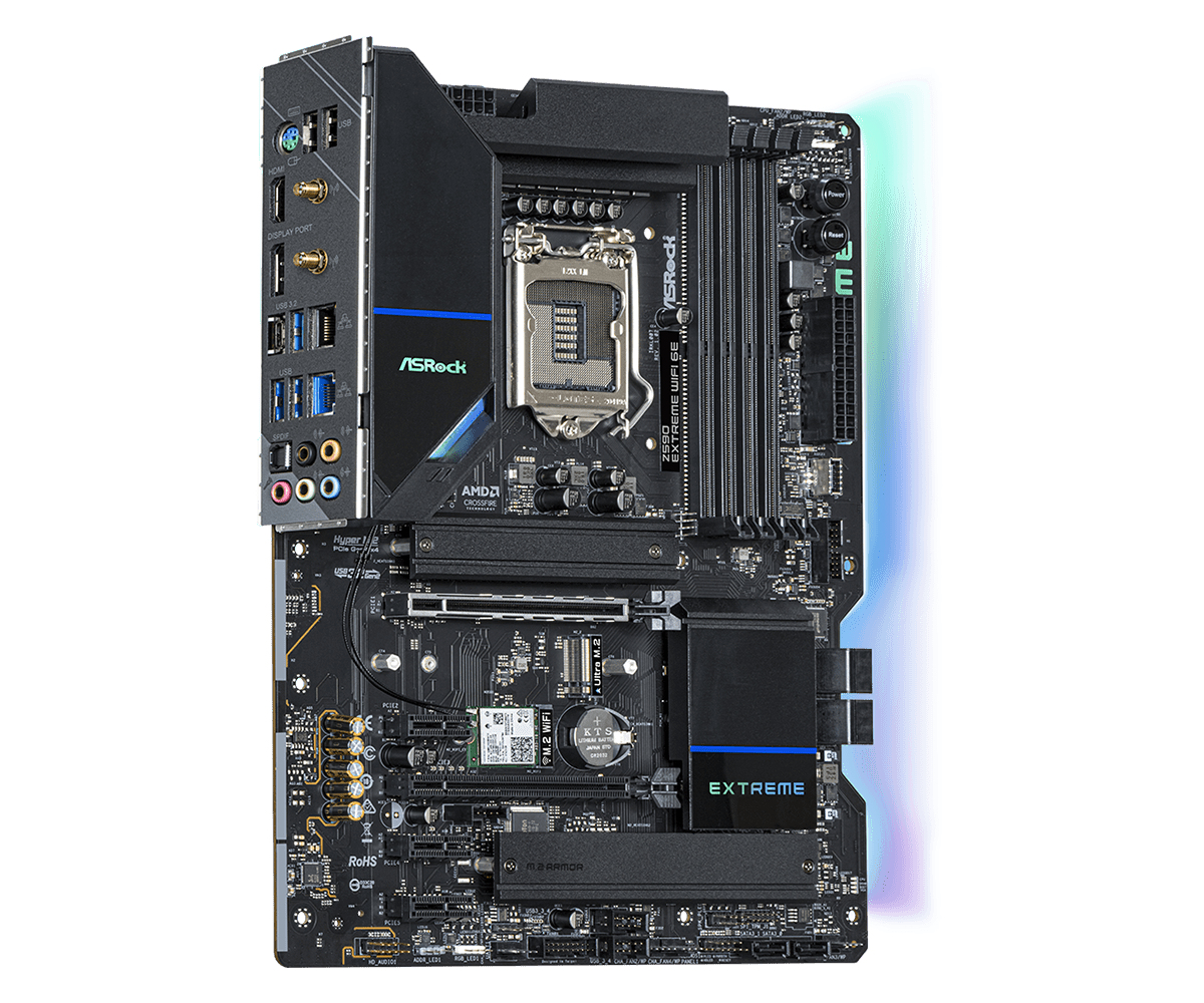 ASRock Z590 EXTREME WIFI 6E LGA1200 DDR4 PCIe ATX Retail - Image 7
