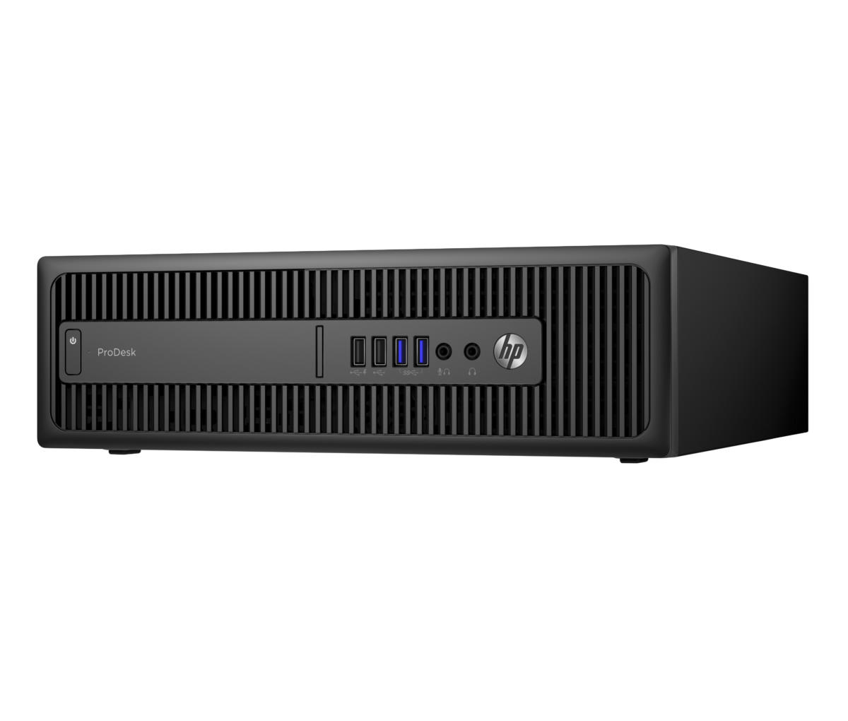 HP ProDesk 600 G2 SFF WORKSTATION Core™ i5-6500 3.2GHz 500GB+256GB SSD 8GB WIN10 Pro BLACK - Image 5