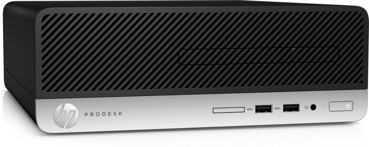 HP ProDesk 400 G4 SFF Core™ i5-7500 3.4GHz 256GB SSD 8GB WIN10 Pro BLACK SILVER Keyboard Mouse - Image 3