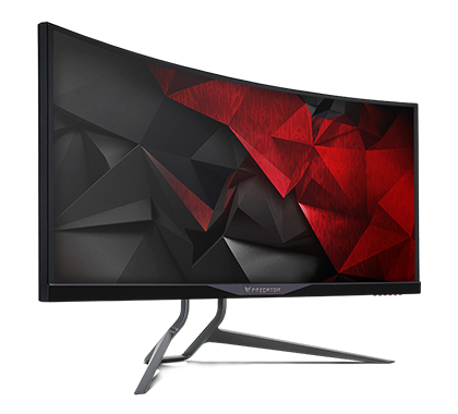 Acer Predator X34 Pbmiphzx Curved GAMING 34" UW-QHD (3440x1440) 144Hz 4ms 300 cd/m² HDMI DP USB3.0 IPS Adjustable Stand Monitor BLACK - Image 2