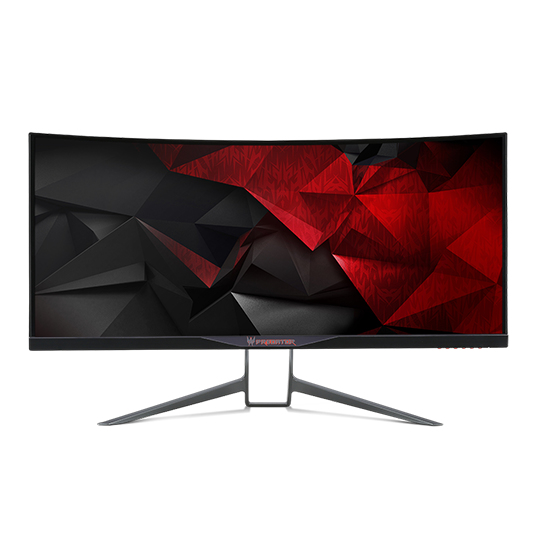 Acer Predator X34 Pbmiphzx Curved GAMING 34" UW-QHD (3440x1440) 144Hz 4ms 300 cd/m² HDMI DP USB3.0 IPS Adjustable Stand Monitor BLACK