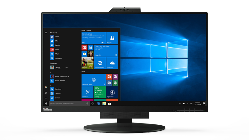 Lenovo ThinkCentre Tiny-in-One 27" QHD (2560x1440) LED Webcam & Speaker