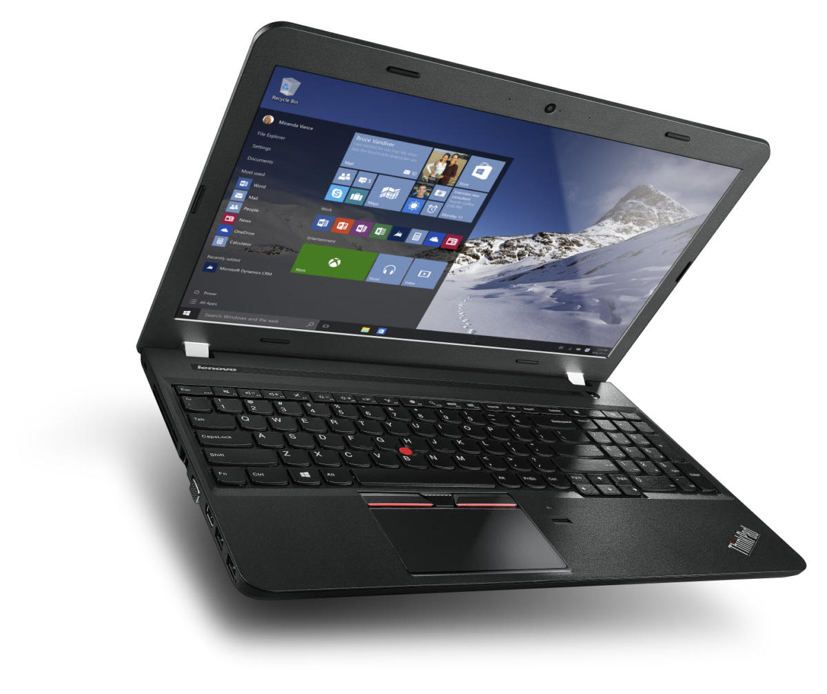Lenovo ThinkPad E560 Core™ i5-6200U 2.3GHz 500GB 4GB 15.6" (1366x768) DVD-RW BT WIN10 Pro Webcam BLACK