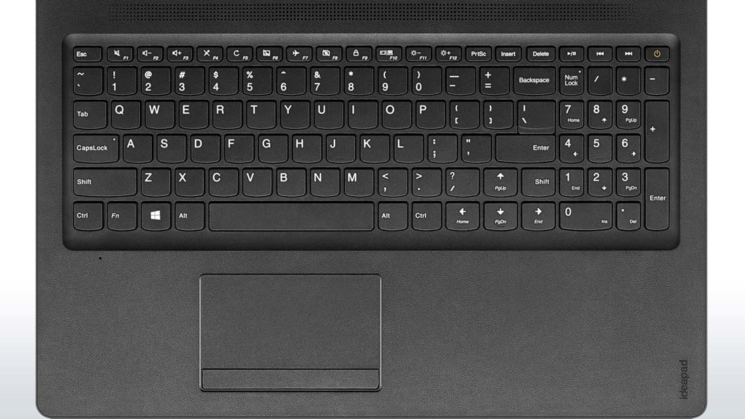 Lenovo 110-15IBR Celeron® Dual-Core N3060 1.6GHz 500GB 4GB 15.6in (1366x768) DVD-RW BT WIN10 Webcam BLACK - Image 4