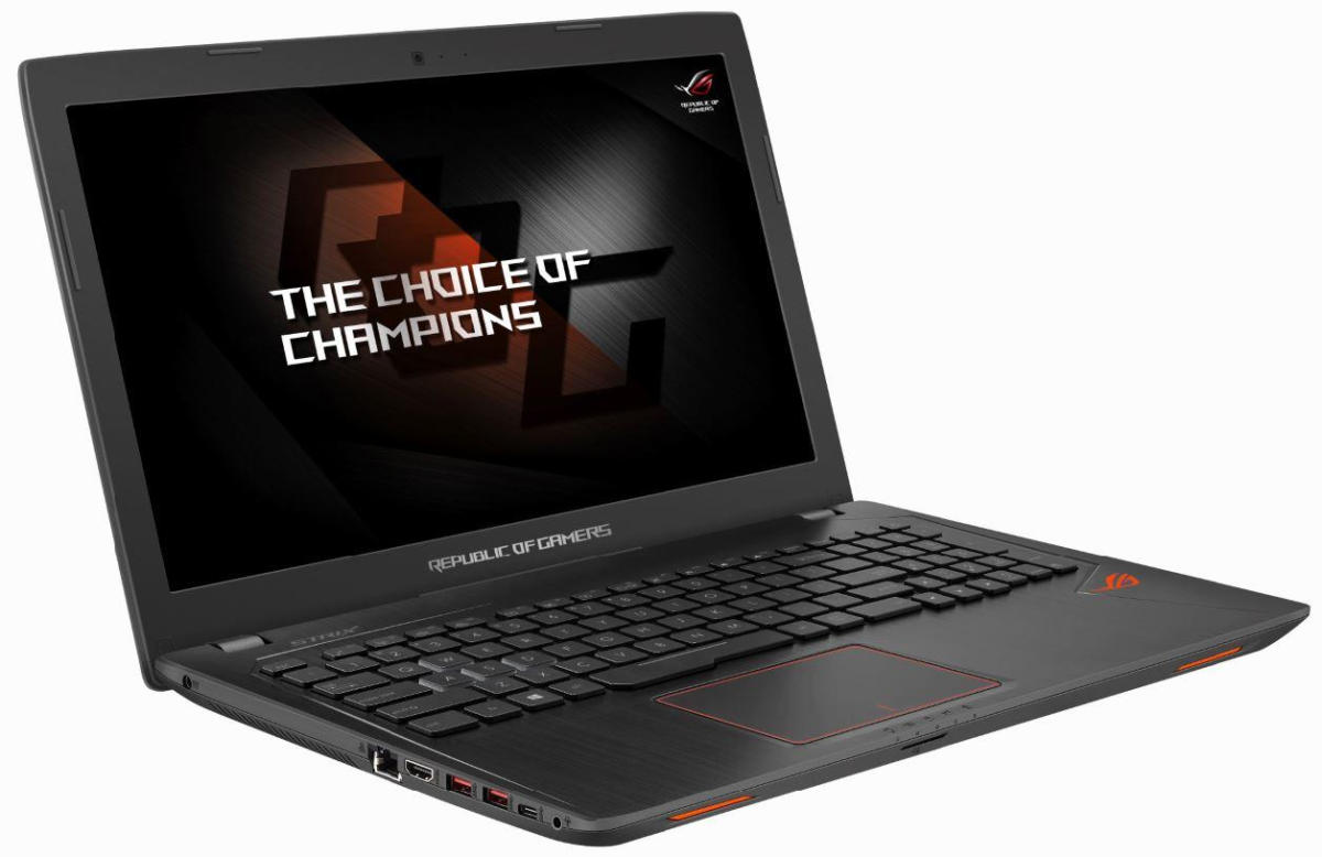 Asus ROG GL553VD-DS71 Core™ i7-7700HQ 2.8GHz 1TB 16GB 15.6in (1920x1080) DVD-RW BT WIN10 Webcam NVIDIA® GTX 1050 4096MB BLACK Backlit Keyboard - Image 4