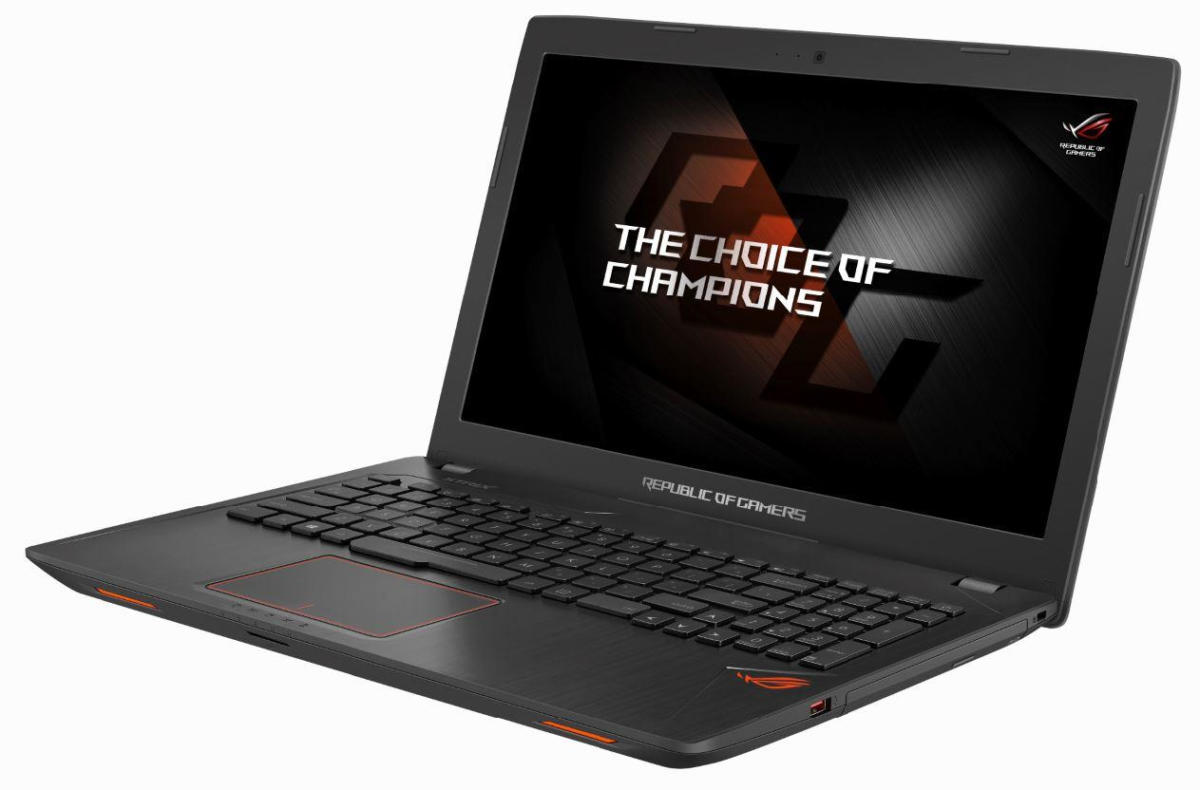 Asus ROG GL553VD-DS71 Core™ i7-7700HQ 2.8GHz 1TB 16GB 15.6in (1920x1080) DVD-RW BT WIN10 Webcam NVIDIA® GTX 1050 4096MB BLACK Backlit Keyboard - Image 3