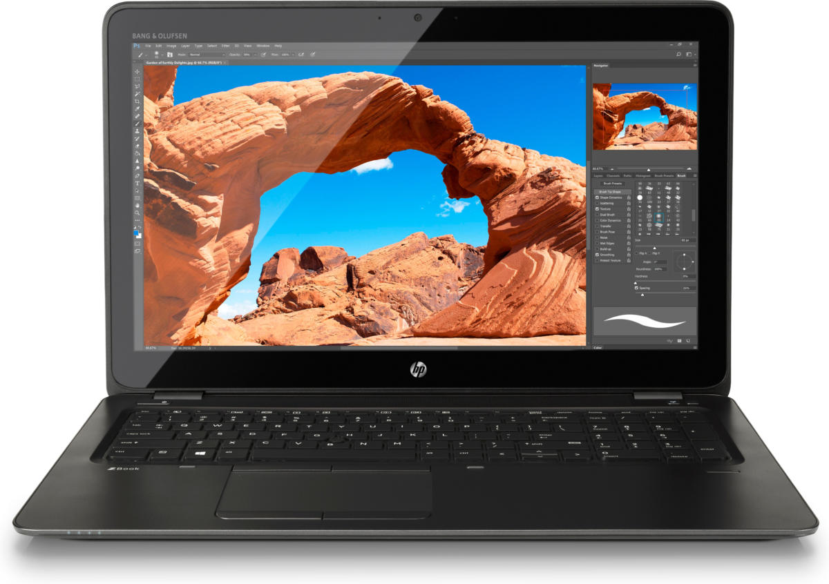 HP ZBook 15u G4 MOBILE WORKSTATION Core™ i7-7500U 2.7GHz 1TB 8GB 15.6in (1920x1080) BT NFC WIN10 Pro Webcam AMD FirePro™ W4190M 2048MB Backlit Keyboard FP Reader - Image 2