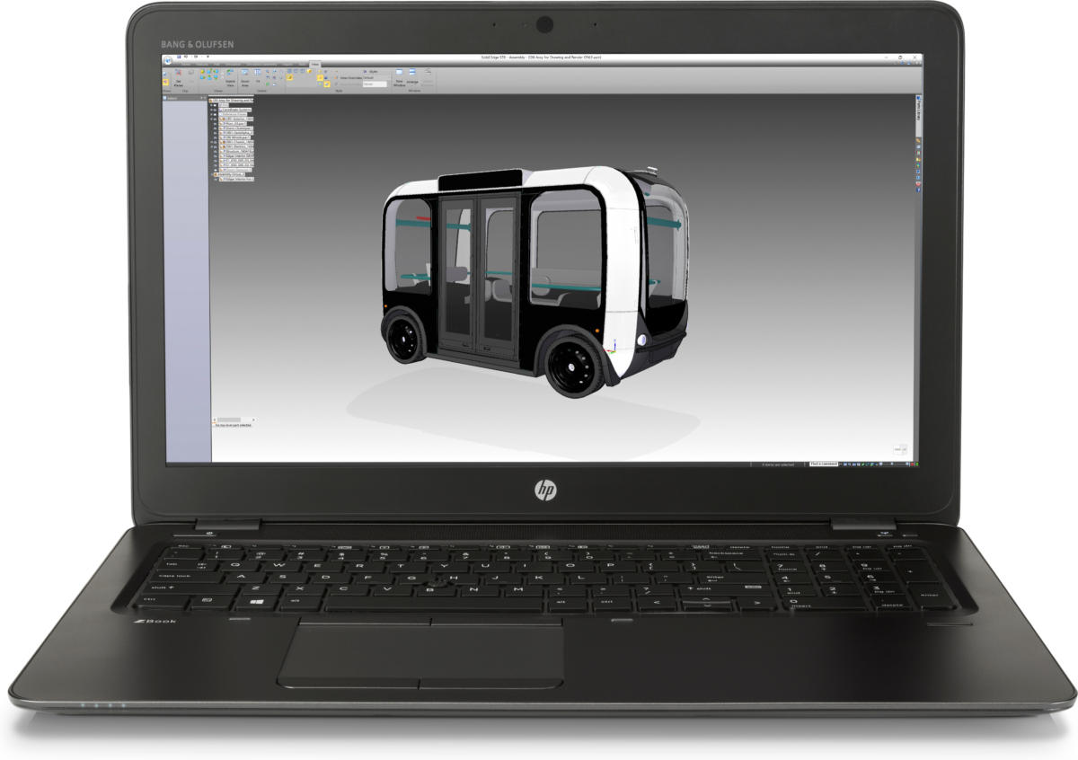 HP ZBook 15u G4 MOBILE WORKSTATION Core™ i7-7500U 2.7GHz 1TB 8GB 15.6in (1920x1080) BT NFC WIN10 Pro Webcam AMD FirePro™ W4190M 2048MB Backlit Keyboard FP Reader - Image 3