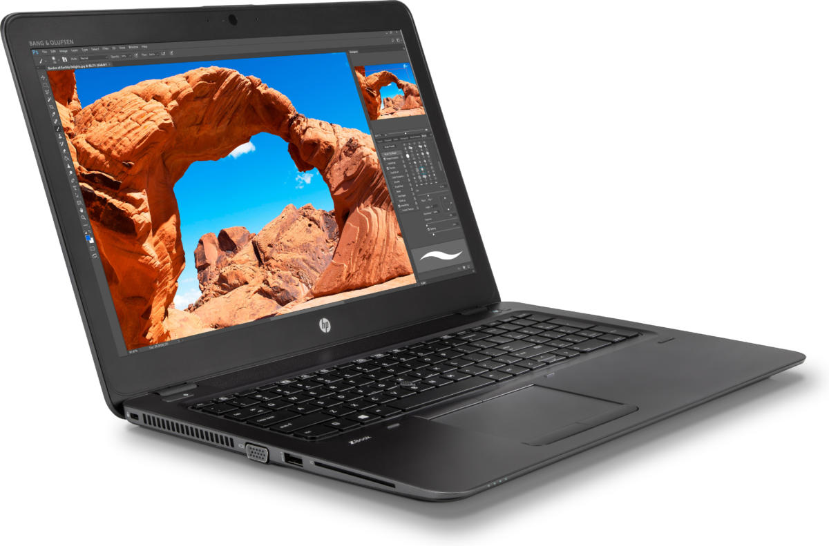HP ZBook 15u G4 MOBILE WORKSTATION Core™ i7-7500U 2.7GHz 1TB 8GB 15.6in (1920x1080) BT NFC WIN10 Pro Webcam AMD FirePro™ W4190M 2048MB Backlit Keyboard FP Reader - Image 6