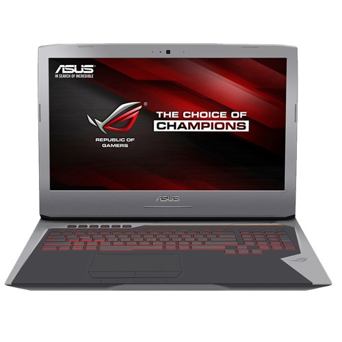Asus ROG G752VS-XS74K Core™ i7-7820HK 2.9GHz 1TB+512GB SSD 16GB 17.3in (1920x1080) DVD-RW BT WIN10 Pro Webcam NVIDIA® GTX 1070 8192MB BLACK Backlit Keyboard - Image 4