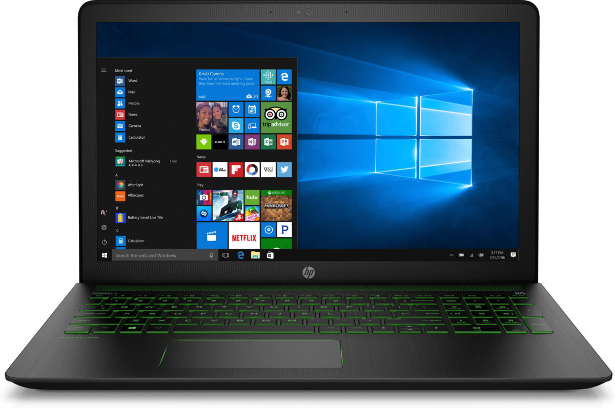 HP Pavilion 15-BC042 GAMING Core™ i7-7700HQ 2.8GHz 1TB 16GB 15.6in (1920x1080) TOUCHSCREEN BT WIN10 Webcam NVIDIA® GTX 1050 4096MB Backlit Keyboard HP Pavilion 15-BC042 GAMING Core™ i7-7700HQ 2.8GHz 1TB 16GB 15.6in (1920x1080) TOUCHSCREEN BT WIN10 Webcam NVIDIA® GTX 1050 4096MB Backlit Keyboard