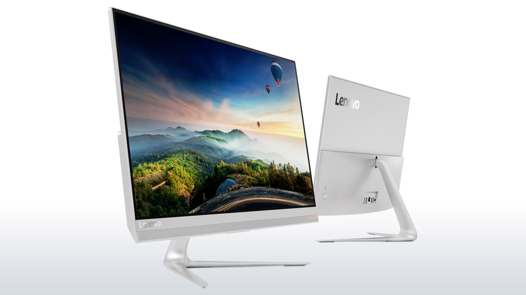 Lenovo 520S-23IKU ALL-IN-ONE Core™ i5-7200U 2.5GHz 1TB 8GB 23" (1920x1080) IPS EXT. DVD-RW BT WIN10 Webcam Wireless Keyboard & Mouse SILVERin - Image 3