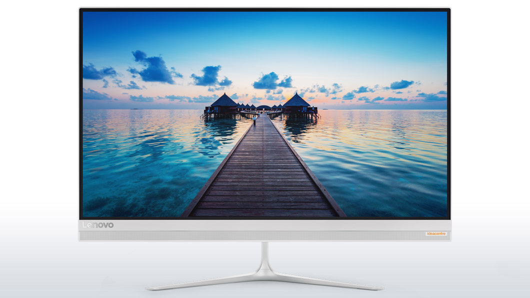 Lenovo 520S-23IKU ALL-IN-ONE Core™ i5-7200U 2.5GHz 1TB 8GB 23" (1920x1080) IPS EXT. DVD-RW BT WIN10 Webcam Wireless Keyboard & Mouse SILVERin