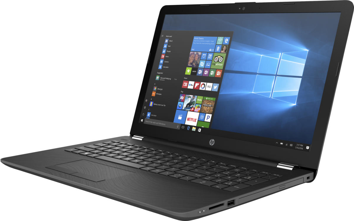 HP 15-BS192 TOUCHSMART Core™ i7-8550U 1.8GHz 1TB 8GB 15.6in (1366x768) TOUCHSCREEN DVD-RW BT WIN10 Webcam BLACK - Image 4