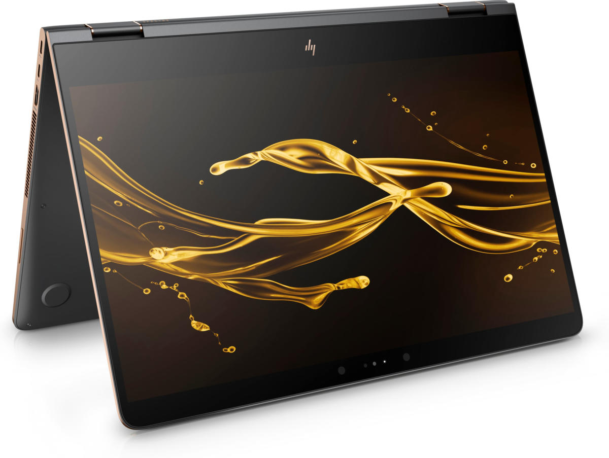 HP Spectre 15-BL112 x360 Convertible Core™ i7-8550U 1.8GHz 512GB SSD 16GB 15.6in (3840x2160) TOUCHSCREEN BT WIN10 Webcam NVIDIA® MX150 2048MB DARK ASH SILVER Backlit Keyboard - Image 7