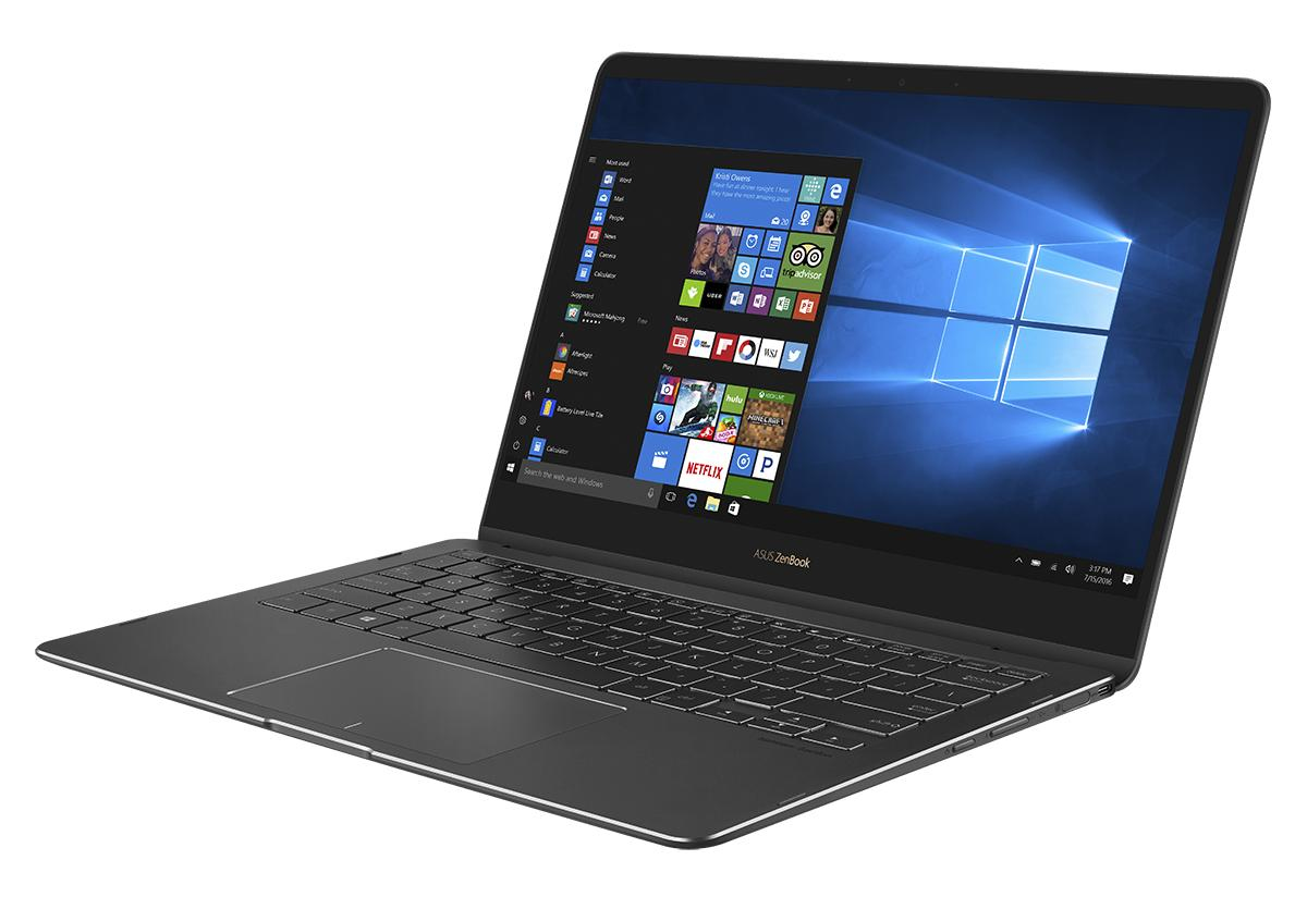 Asus Q325UA-BI7T21 2-IN-1 Convertible Core™ i7-8550U 1.8GHz 512GB SSD 16GB 13.3in (1920x1080) TOUCHSCREEN BT WIN10 Webcam SMOKE GRAY Backlit Keyboard FP Reader - Image 4