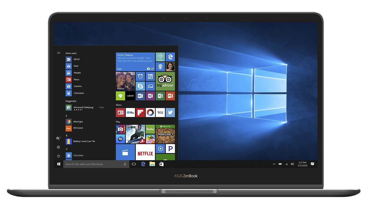 Asus Q325UA-BI7T21 2-IN-1 Convertible Core™ i7-8550U 1.8GHz 512GB SSD 16GB 13.3in (1920x1080) TOUCHSCREEN BT WIN10 Webcam SMOKE GRAY Backlit Keyboard FP Reader - Image 2
