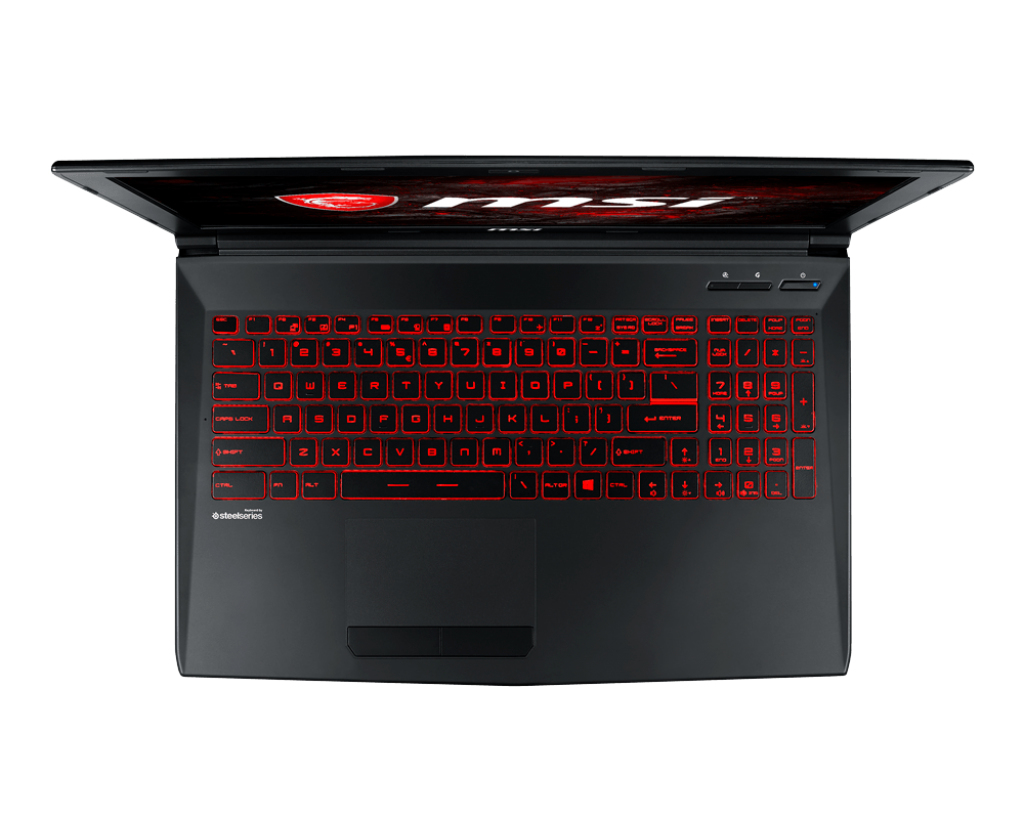 MSI GL62VR Core™ i7-7700HQ 2.8GHz 1TB+256GB SSD 16GB 15.6in (1920x1080) DVD-RW BT WIN10 Webcam NVIDIA® GTX1060 6144MB VR Ready BLACK Backlit Keyboard - Image 3