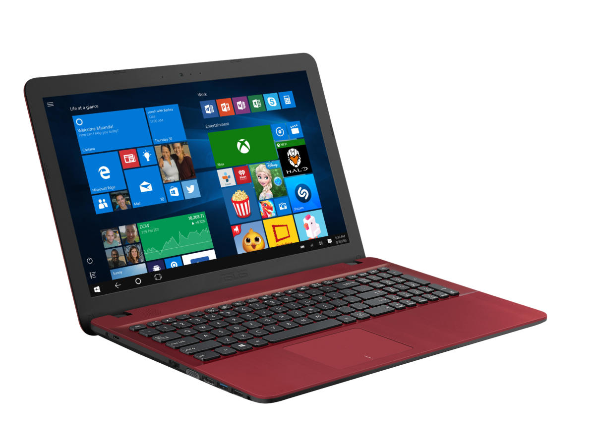 Asus X541UA-WB71T Core™ i7-7500U 2.7GHz 1TB 8GB 15.6in (1366x768) TOUCHSCREEN BT WIN10 Webcam RED - Image 4