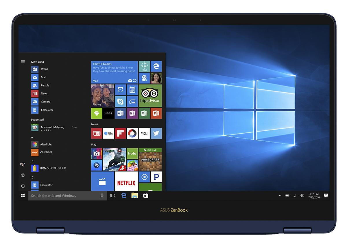 Asus ZenBook UX370UA-XH74T-BL Core™ i7-8550U 1.8GHz 512GB SSD 16GB 13.3" (1920x1080) TOUCHSCREEN BT WIN10 Webcam Backlit Keyboard FP Reader - Image 5