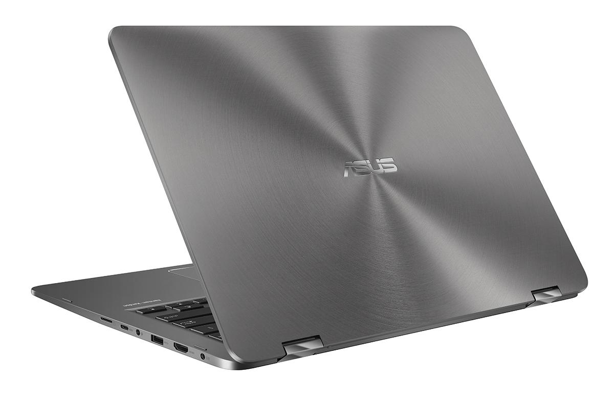 Asus ZenBook Flip UX461UA-DS51T Core™ i5-8250U 1.6GHz 256GB SSD 8GB 14in (1920x1080) TOUCHSCREEN BT WIN10 Webcam SLATE GRAY Backlit Keyboard Stylus Pen FP Reader - Image 5