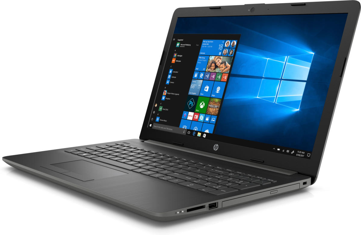 HP 15-DB0076 AMD Ryzen™ 3 2200U 2.5GHz 500GB 8GB 15.6" (1366x768) DVD-RW BT WIN10 Webcam AMD Radeon™ Vega 3 SMOKE GRAY - Image 2