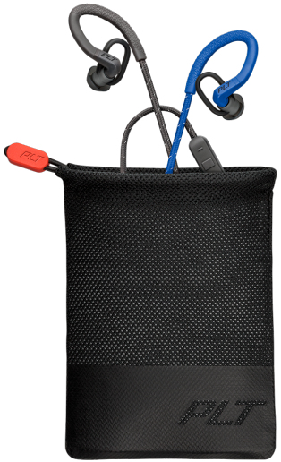 Plantronics Poly BackBeat Fit 350 Bluetooth Earbuds BLUE - Image 2