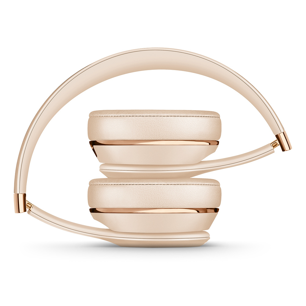 Beats Solo 3 Wireless On-Ear Headphones - Satin Gold - Image 4